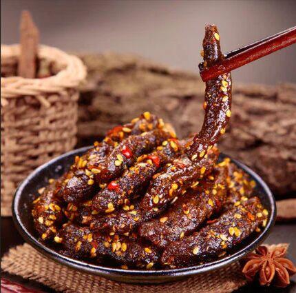 Spicy Beef Strips